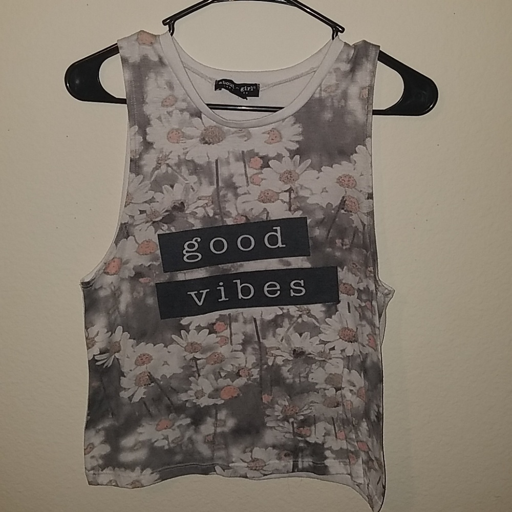 Floral Good Vibes Shirt